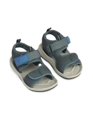 Liewood Christi Sandals in Whale Blue Multi