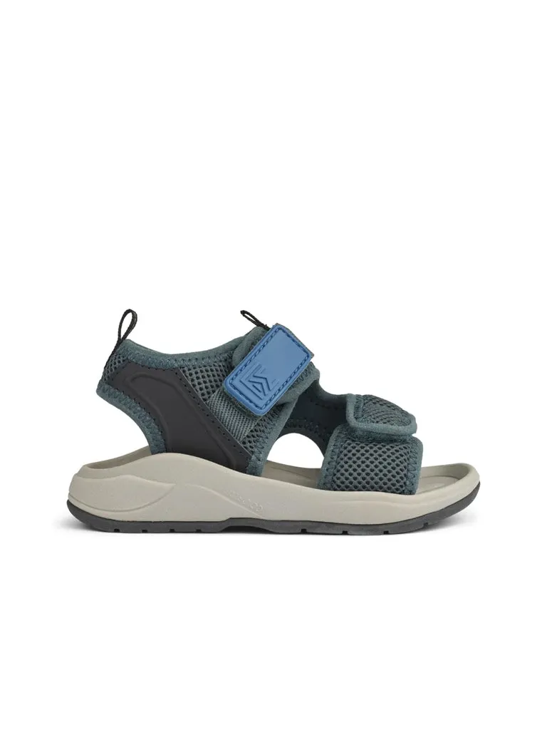 Liewood Christi Sandals in Whale Blue Multi