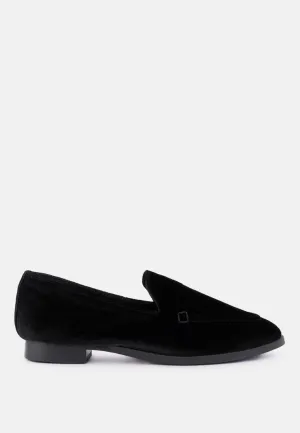 Luxe-Lap Velvet Handcrafted Loafers