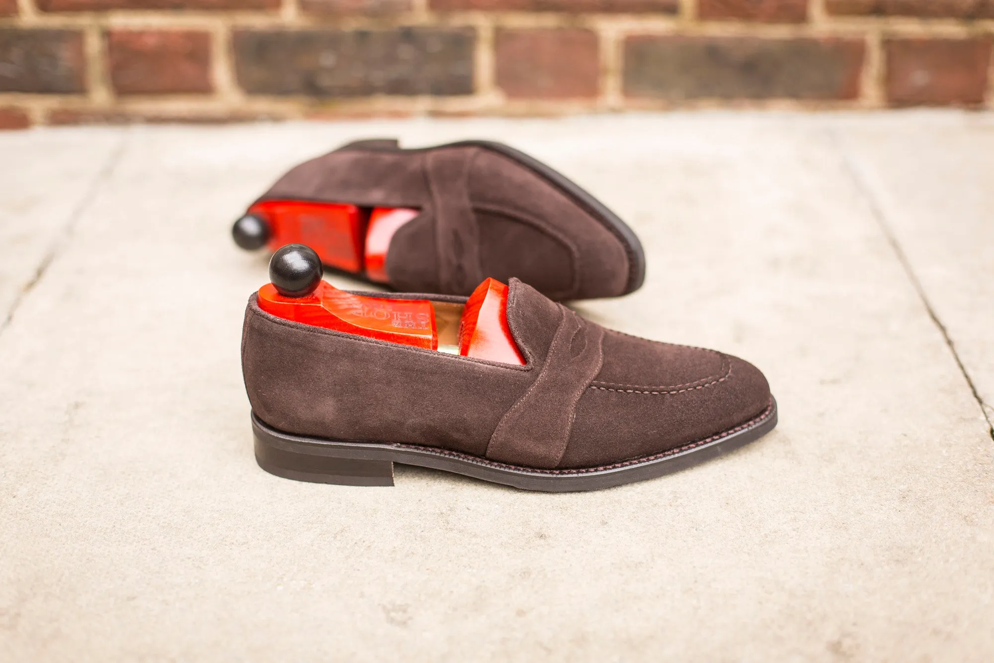 Madison - MTO - Bitter Chocolate Suede - LPB Last - City Rubber Sole