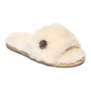 Madison - Sheepskin Slider - Natural