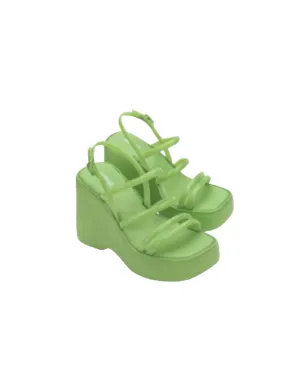 Melissa Jessie Platform Sandals Green