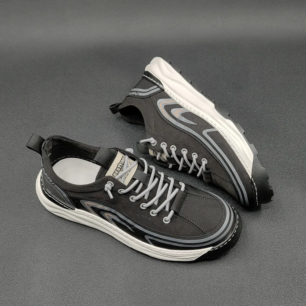 Men Minimalist Breathable Canvas Casual Shoes