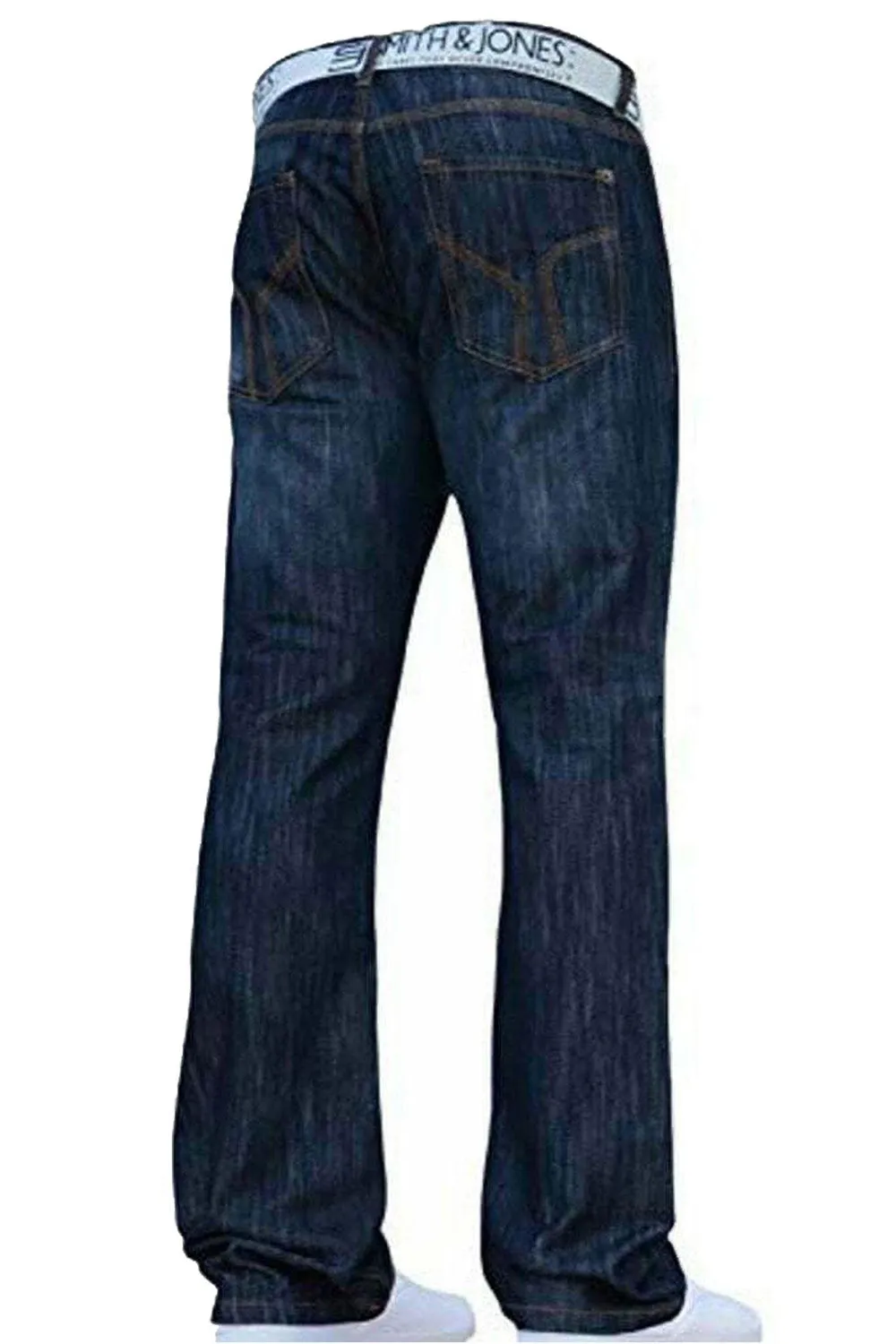 Mens Bootcut Straight Designer Leg With Belt