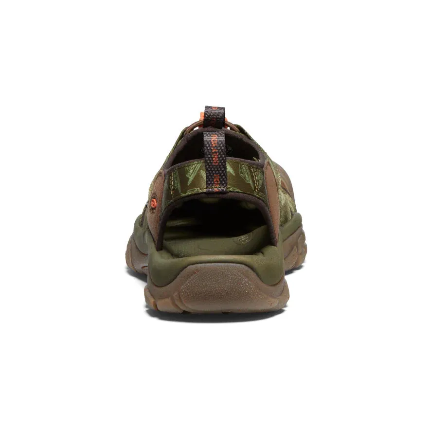 Men's Keen Newport X Smokey Bear Color: Smokey Bear / Military Olive