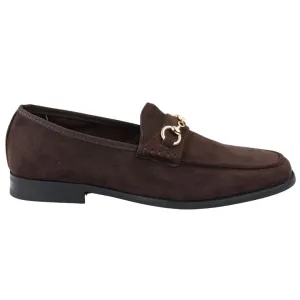 Men's Leather Lined Slip On Suede Loafer Shoes