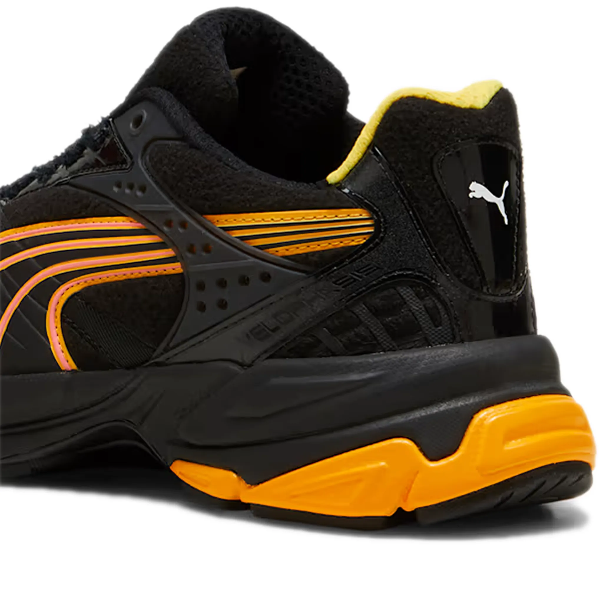 Men's Puma Velophasis Scuderia Ferrari Neon Energy - Black