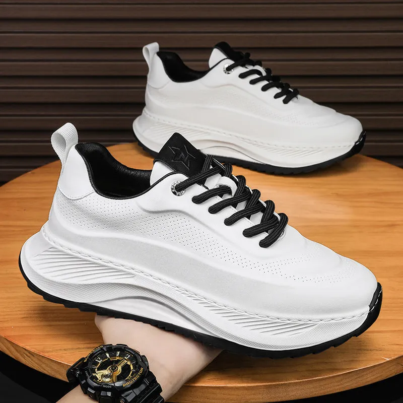 Men's Thick Sole Casual Breathable Sneakers