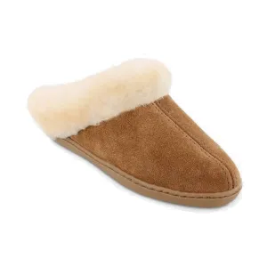 Minnetonka Women's Sheepskin Mule - Golden Tan