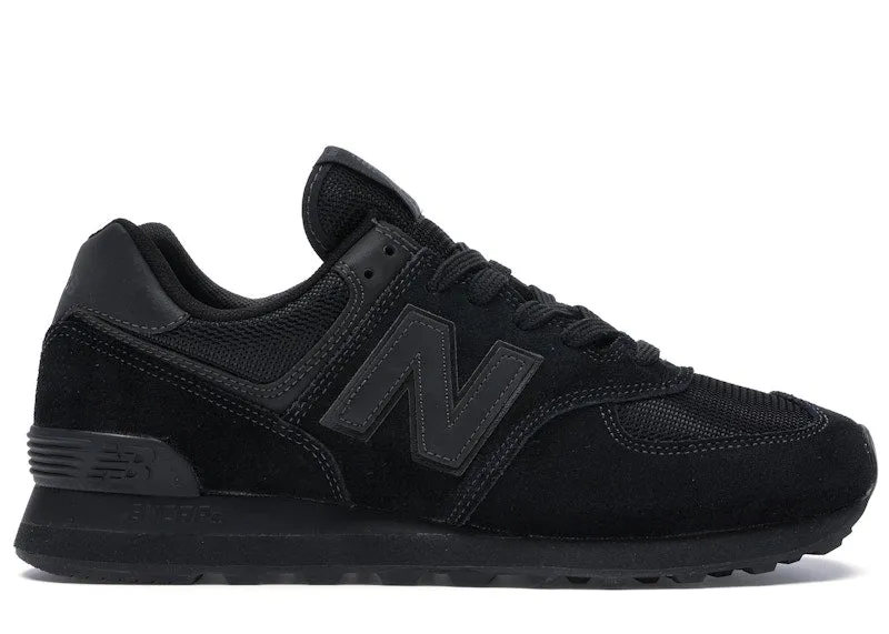 New Balance 574 Triple Black