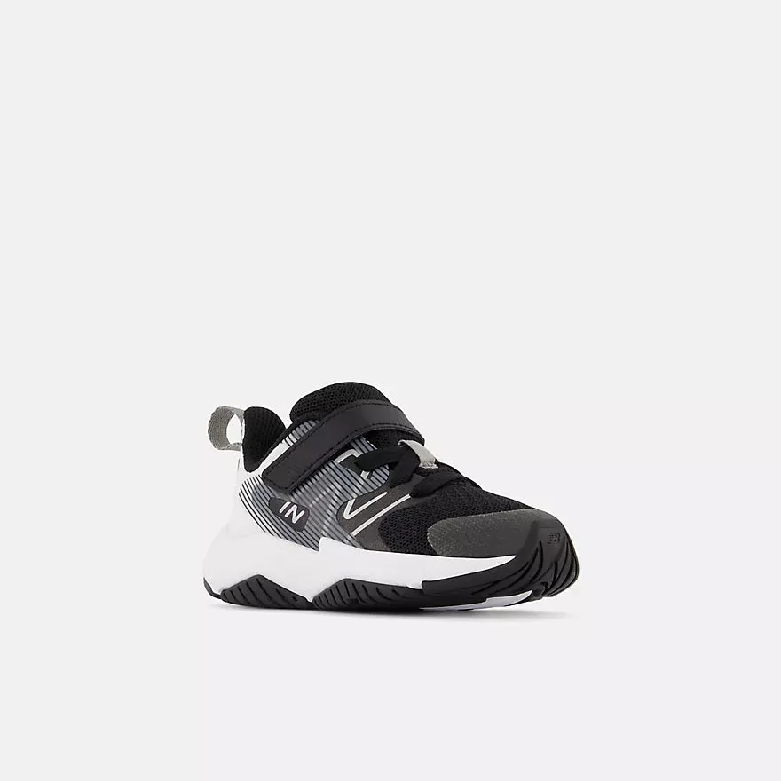 New Balance Black Rave Run v2 Toddler Sneaker