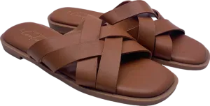 New Look Brown Comfort Sandals UK 5