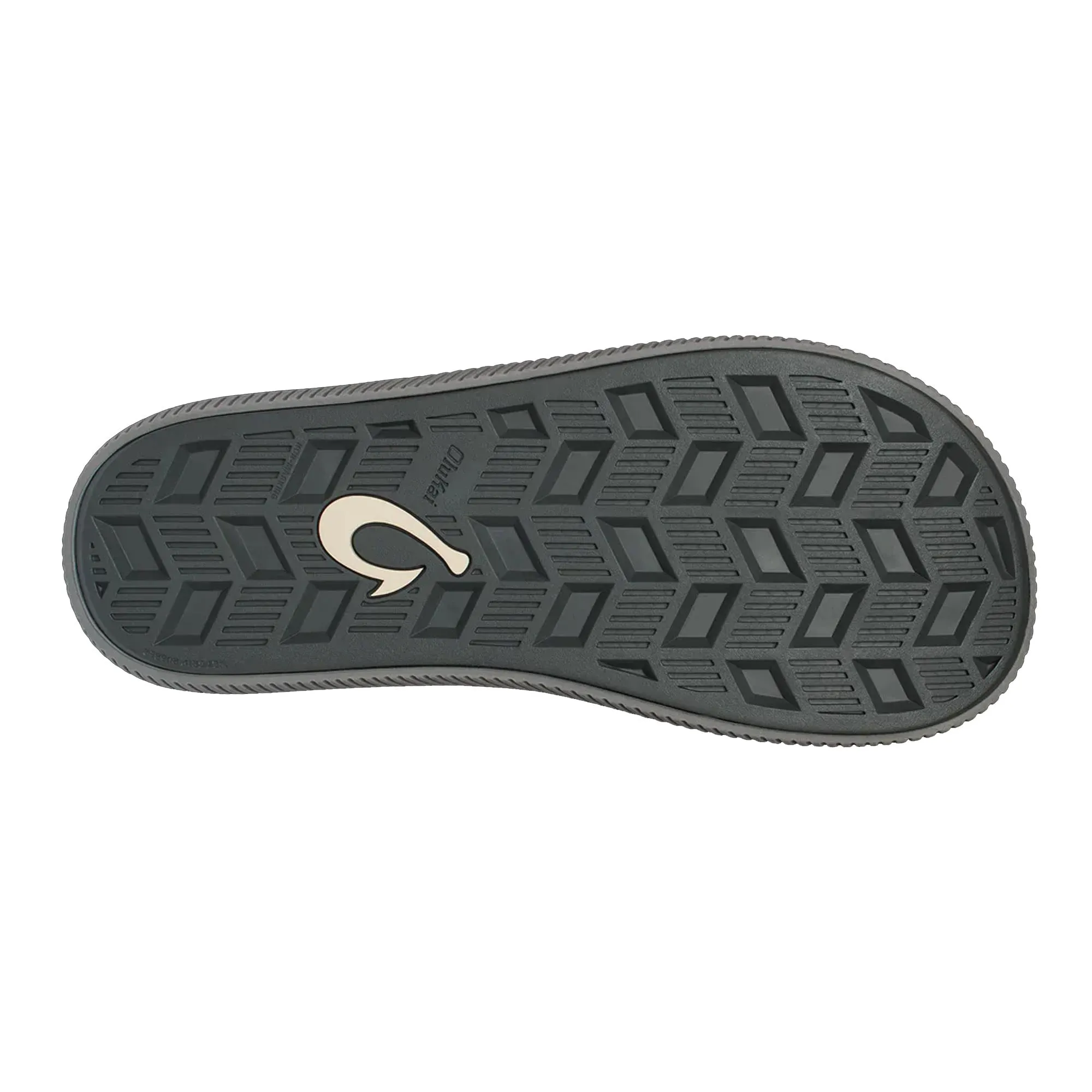 OluKai "Ulele" Men's Sandals- Blue Depth on Charcoal