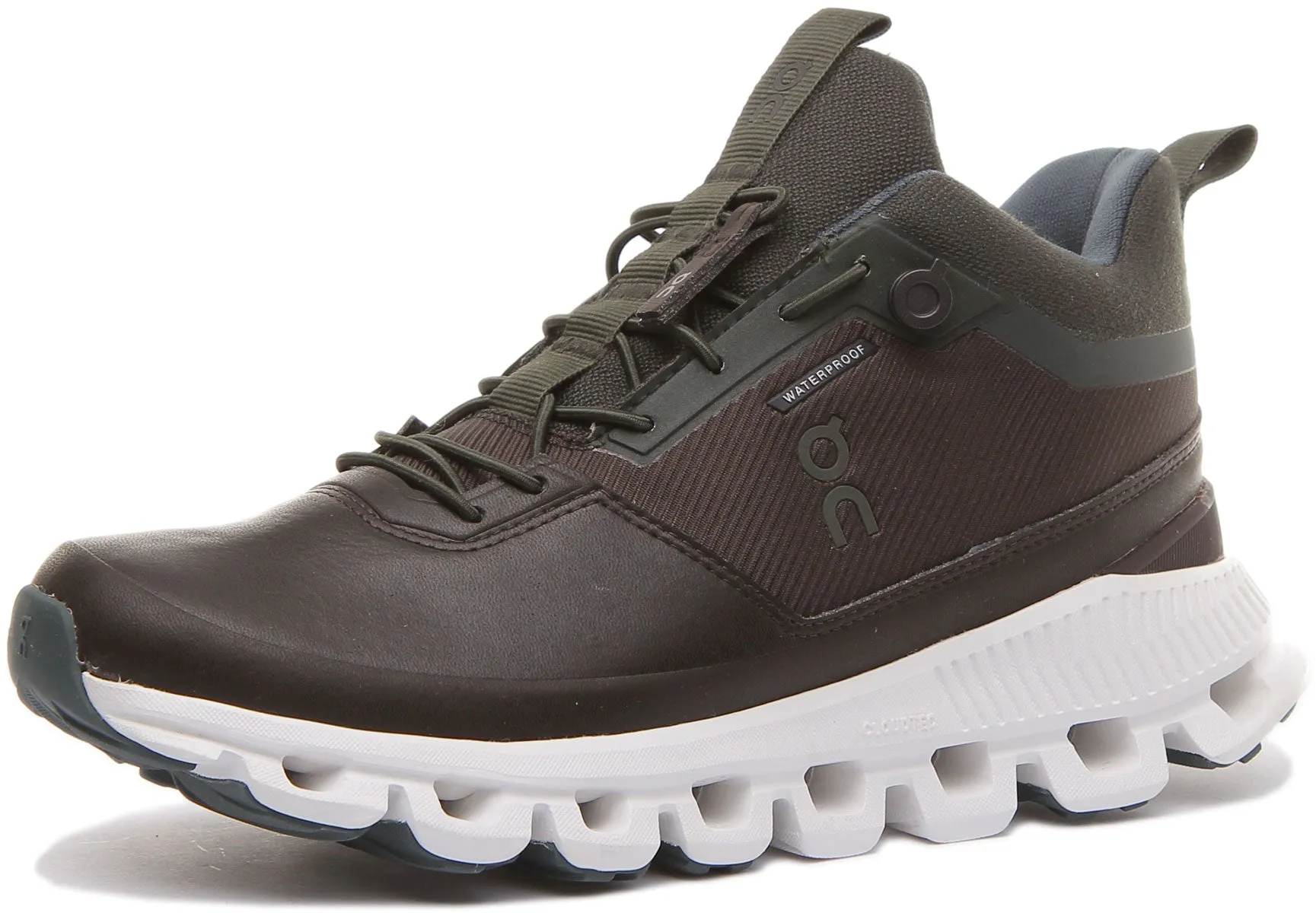 On Running Cloud Hi In Brown For Womens