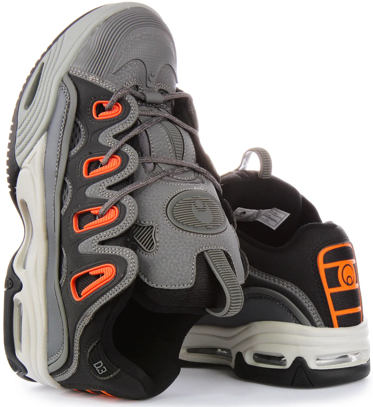 Osiris D3 2001 In Charcoal Black For Men