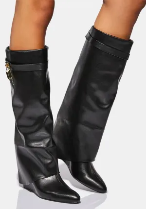 Penny For Your Thoughts Knee High Boots