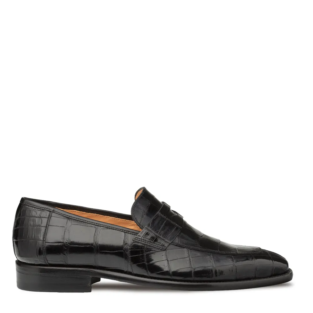 Piccolo Alligator Penny Loafer