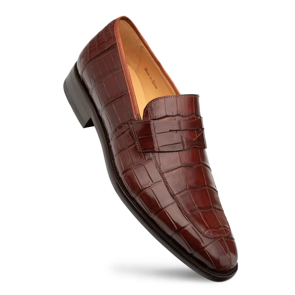 Piccolo Alligator Penny Loafer