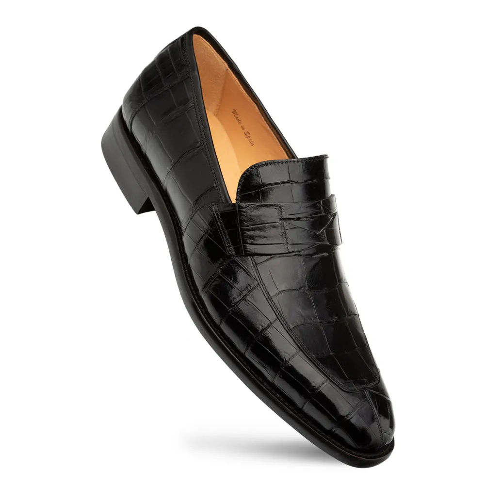 Piccolo Alligator Penny Loafer