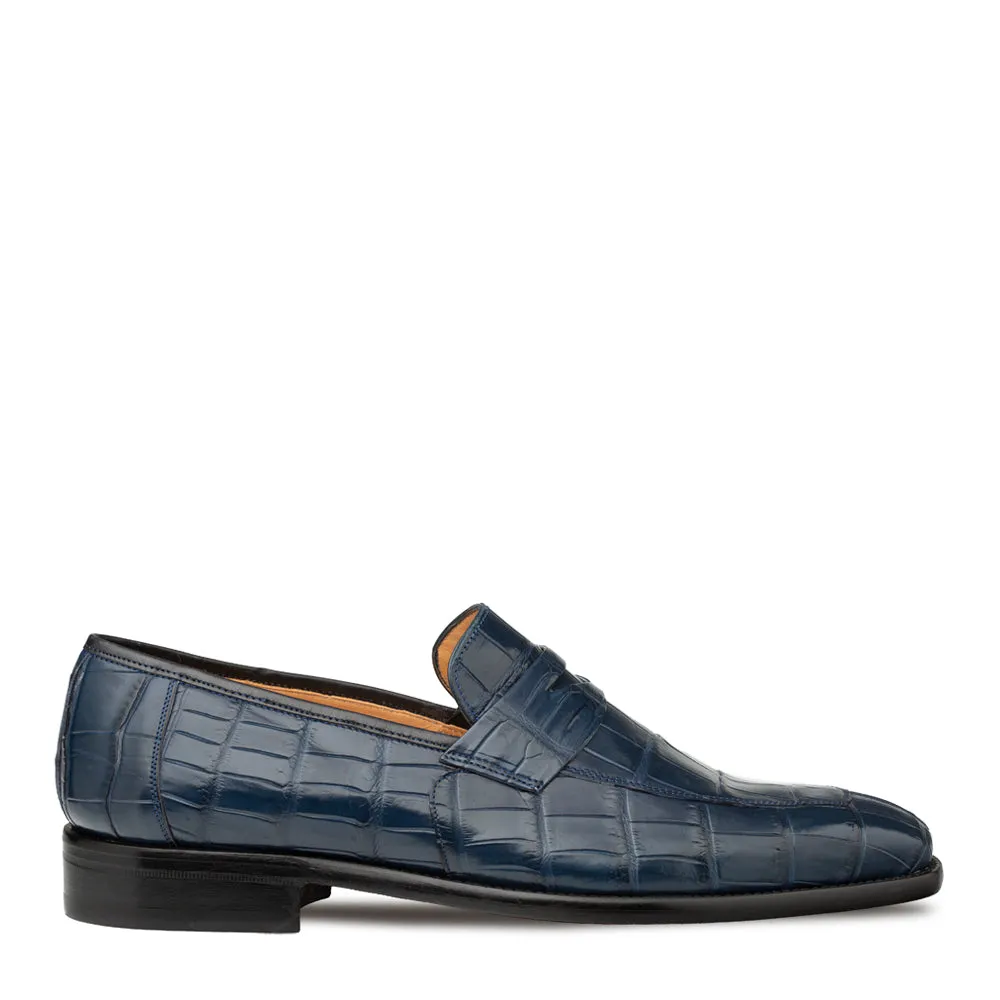 Piccolo Alligator Penny Loafer