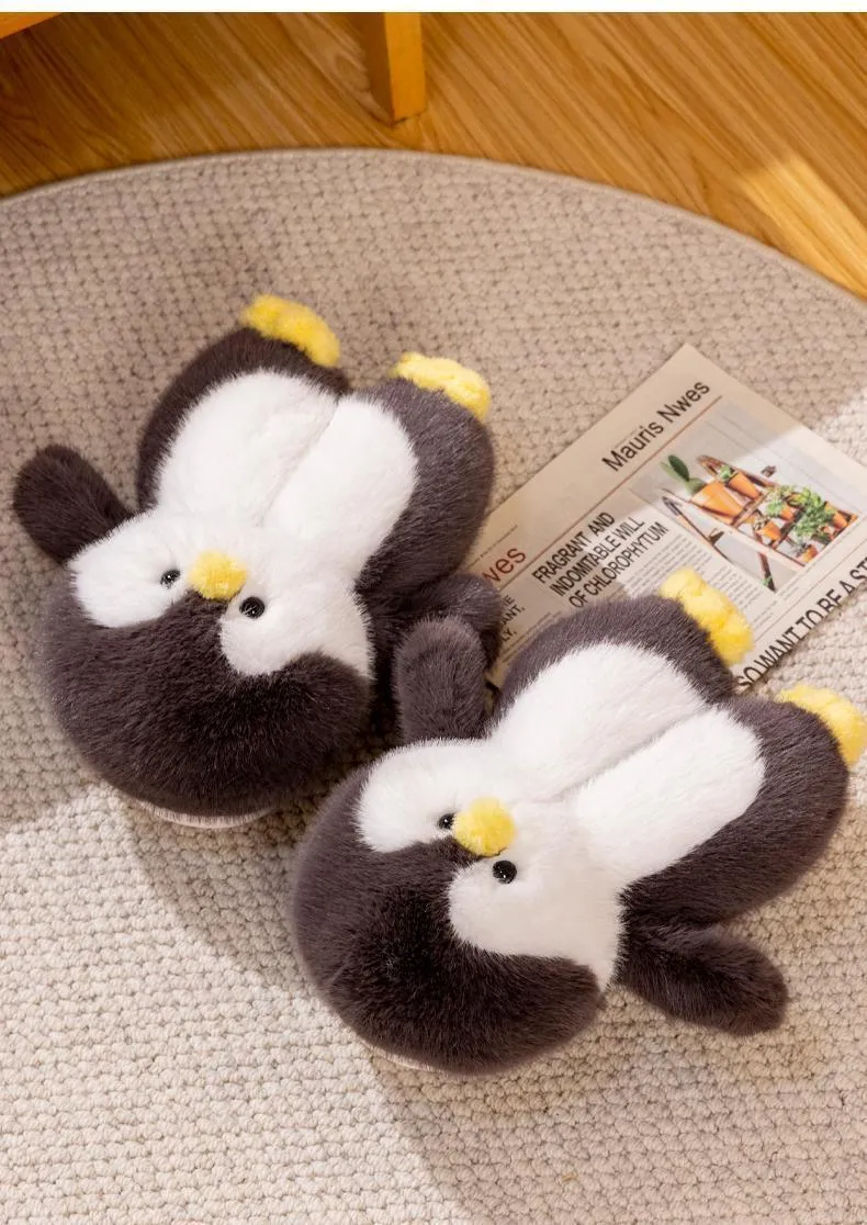 Pookie Penguin Soft Slippers