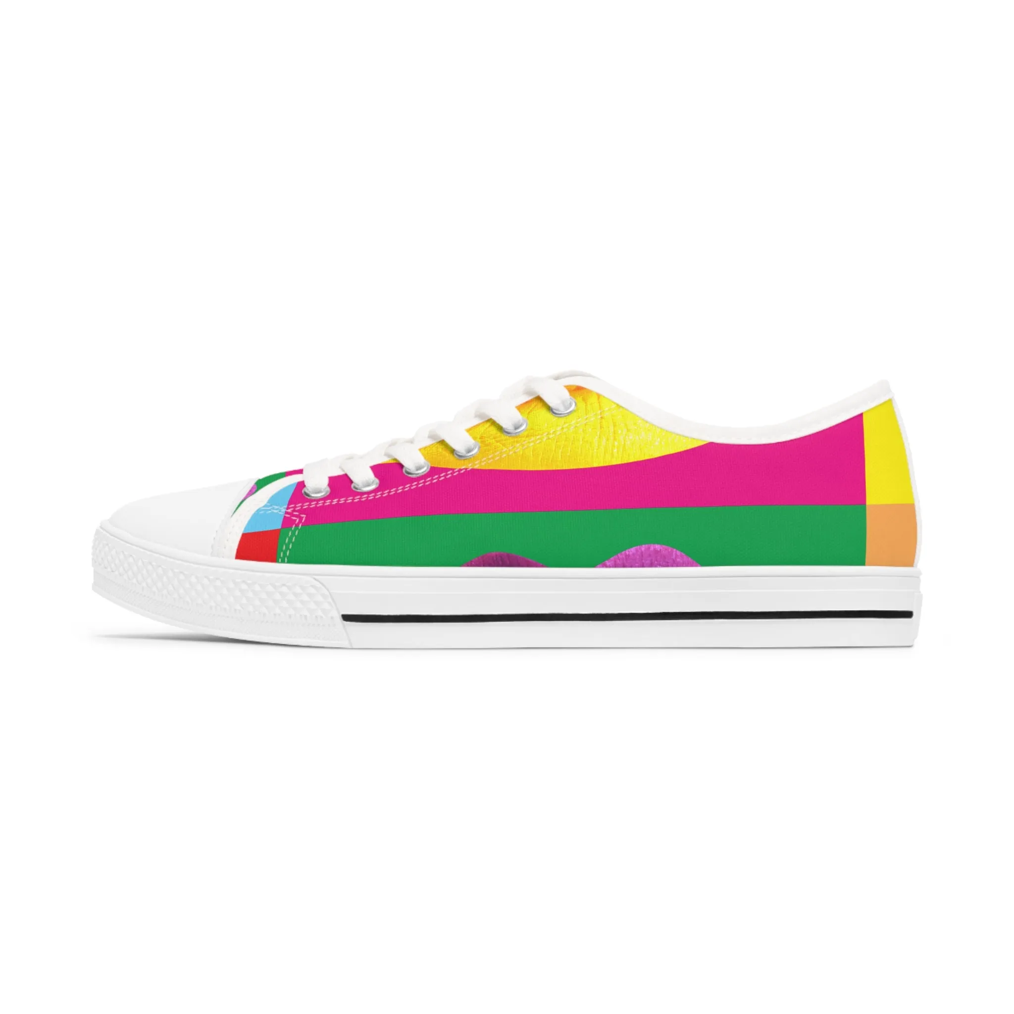 Pop Mouth - Inovax Woman's Low Top Sneakers