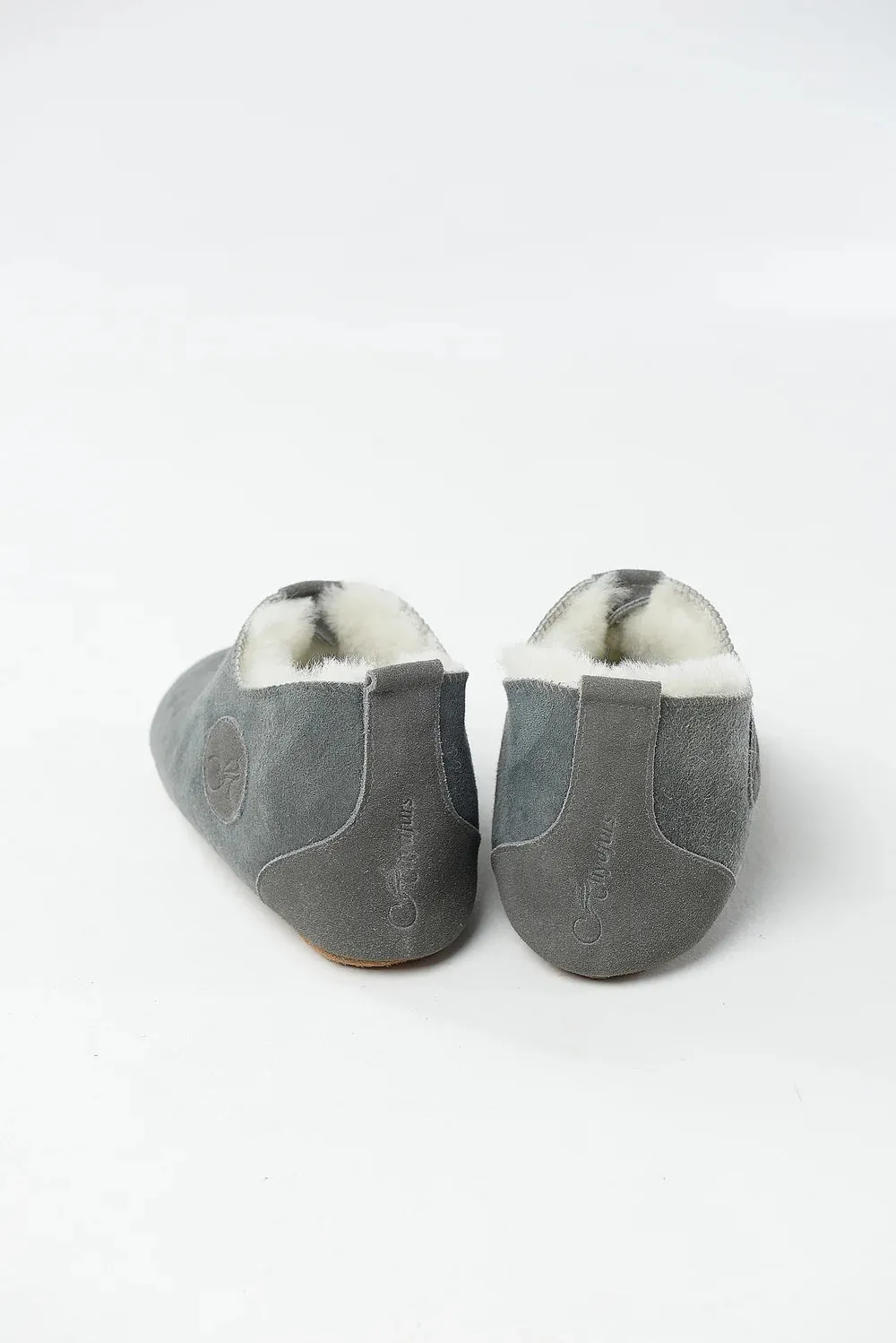 "Eurochuni" Home Slippers in Grey color