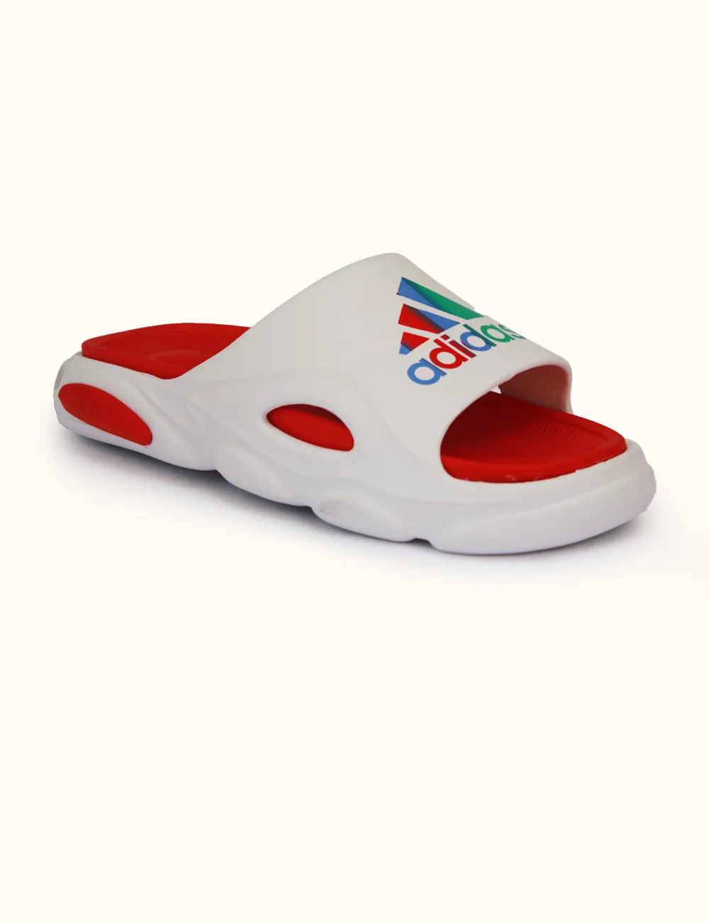 Red White | Soft Slippers for Kids