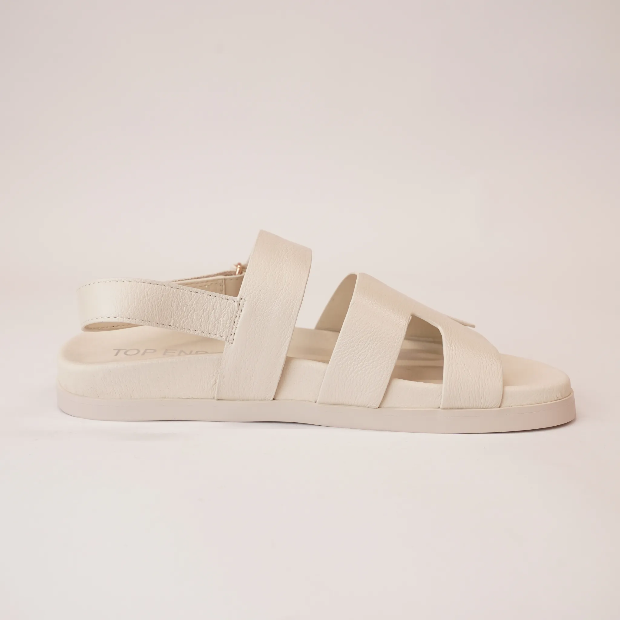 Reefa Milk Leather Sandals