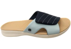 Revere Ubud Womens Comfortable Supportive Slides Sandals