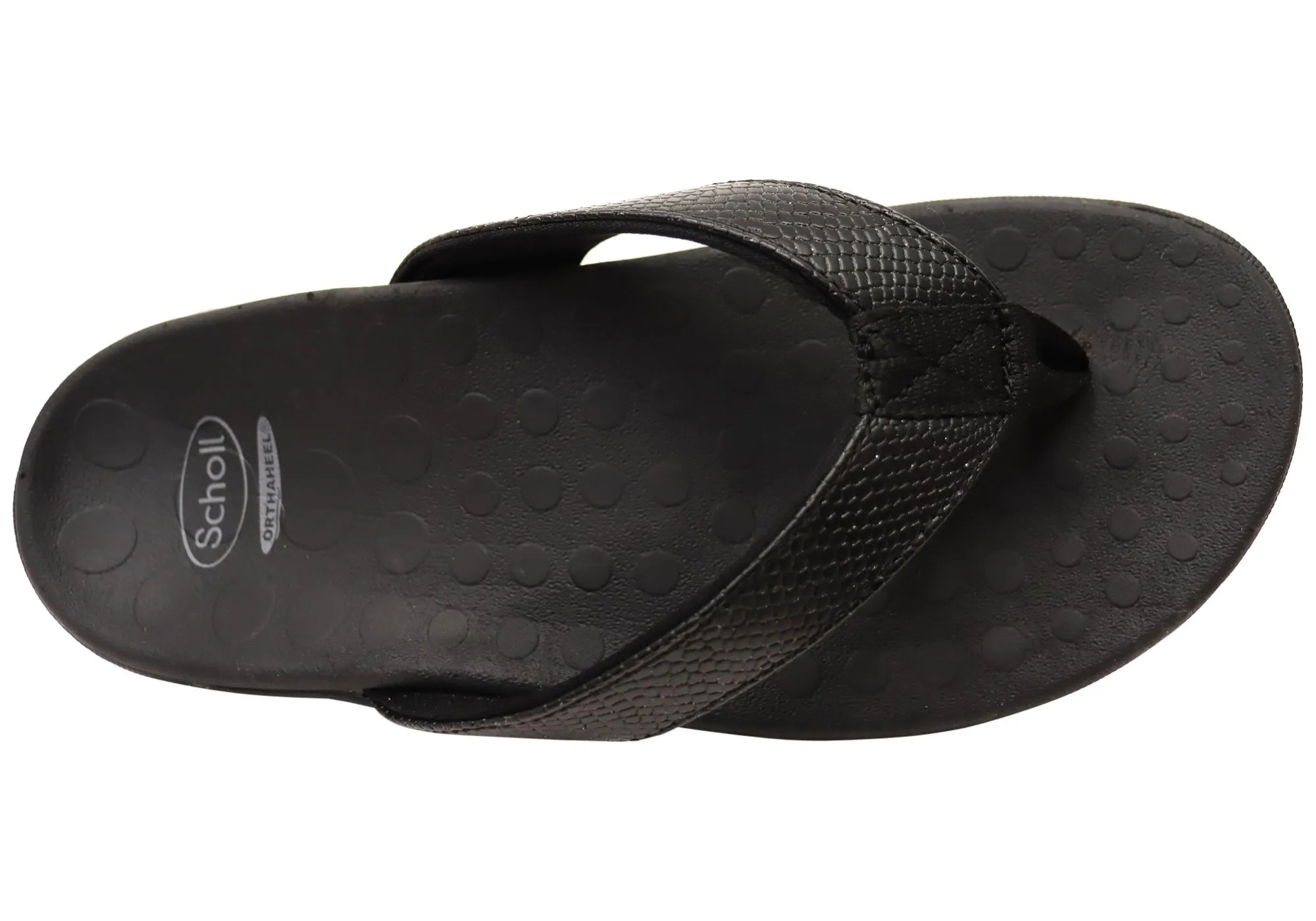 Scholl Orthaheel Sonoma II Womens Supportive Comfort Thongs Sandals