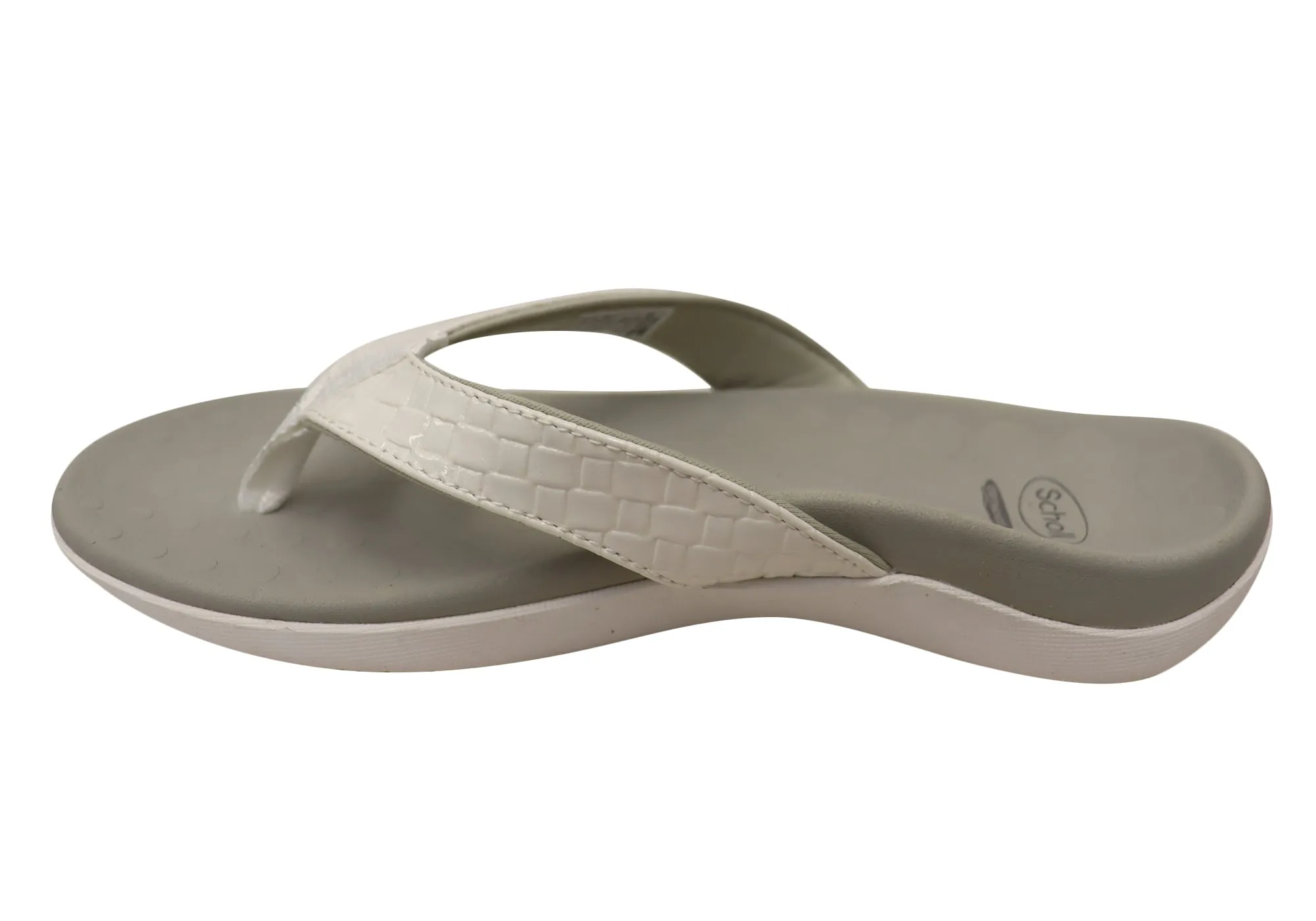 Scholl Orthaheel Sonoma II Womens Supportive Comfort Thongs Sandals