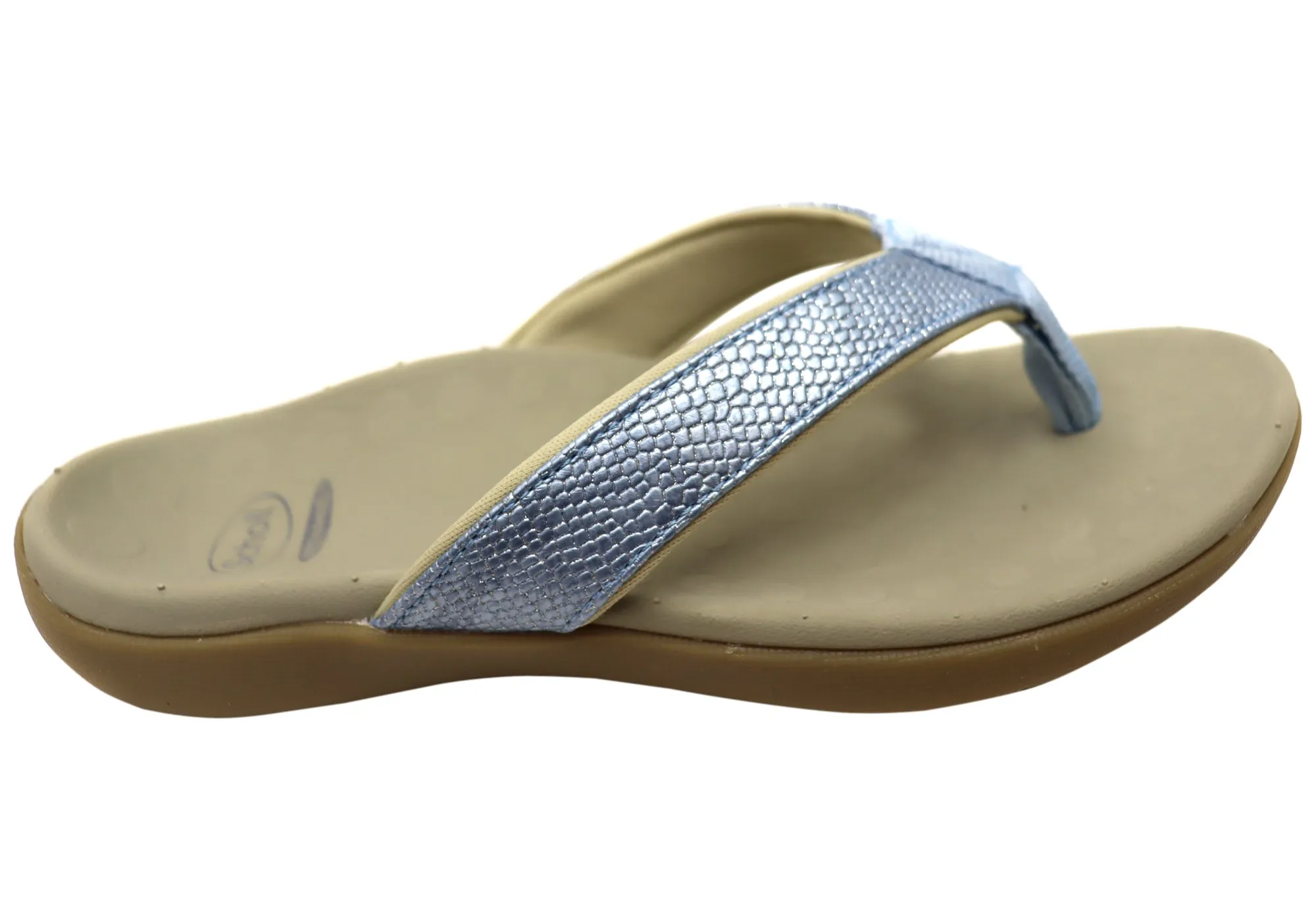 Scholl Orthaheel Sonoma II Womens Supportive Comfort Thongs Sandals