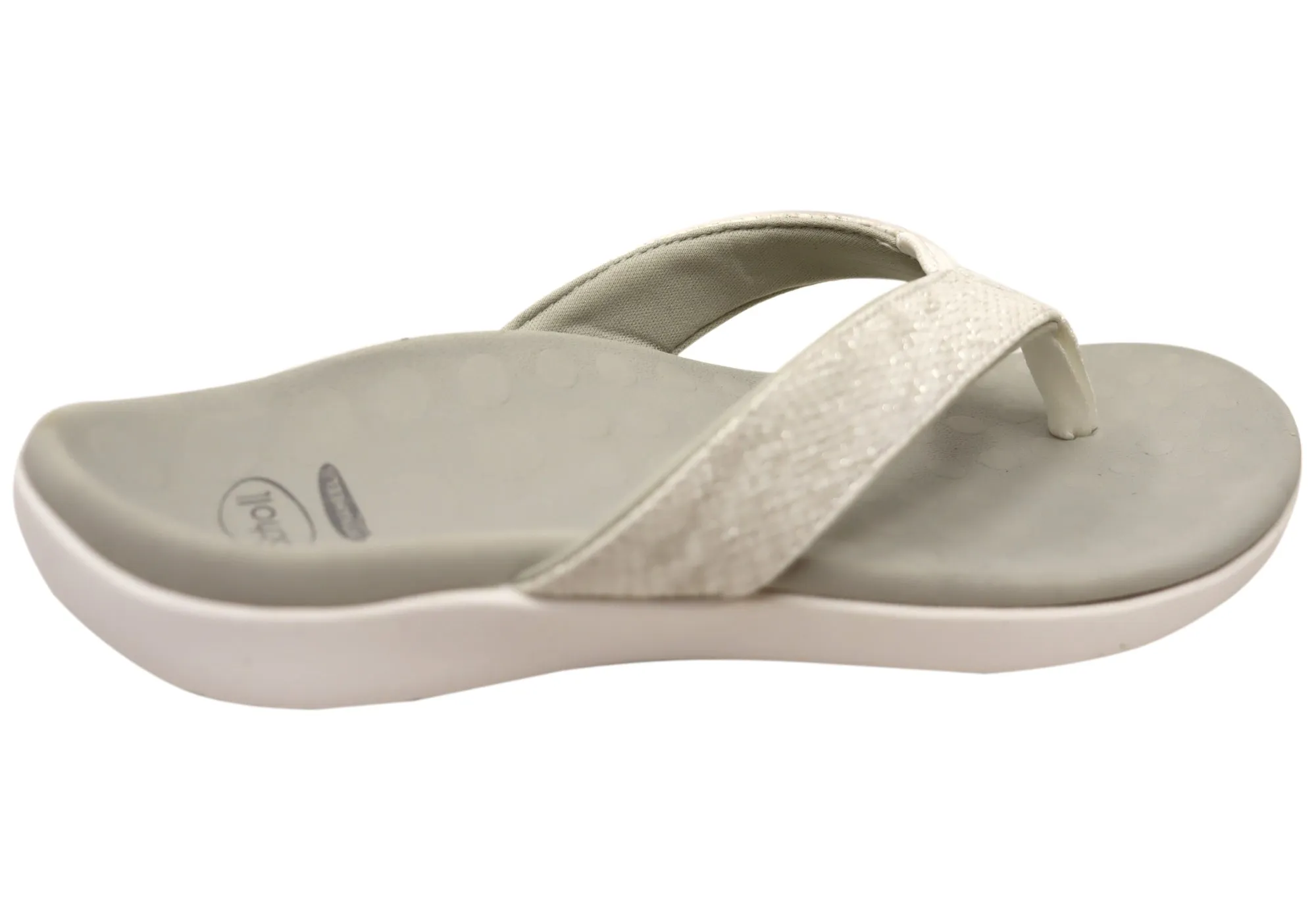 Scholl Orthaheel Sonoma II Womens Supportive Comfort Thongs Sandals