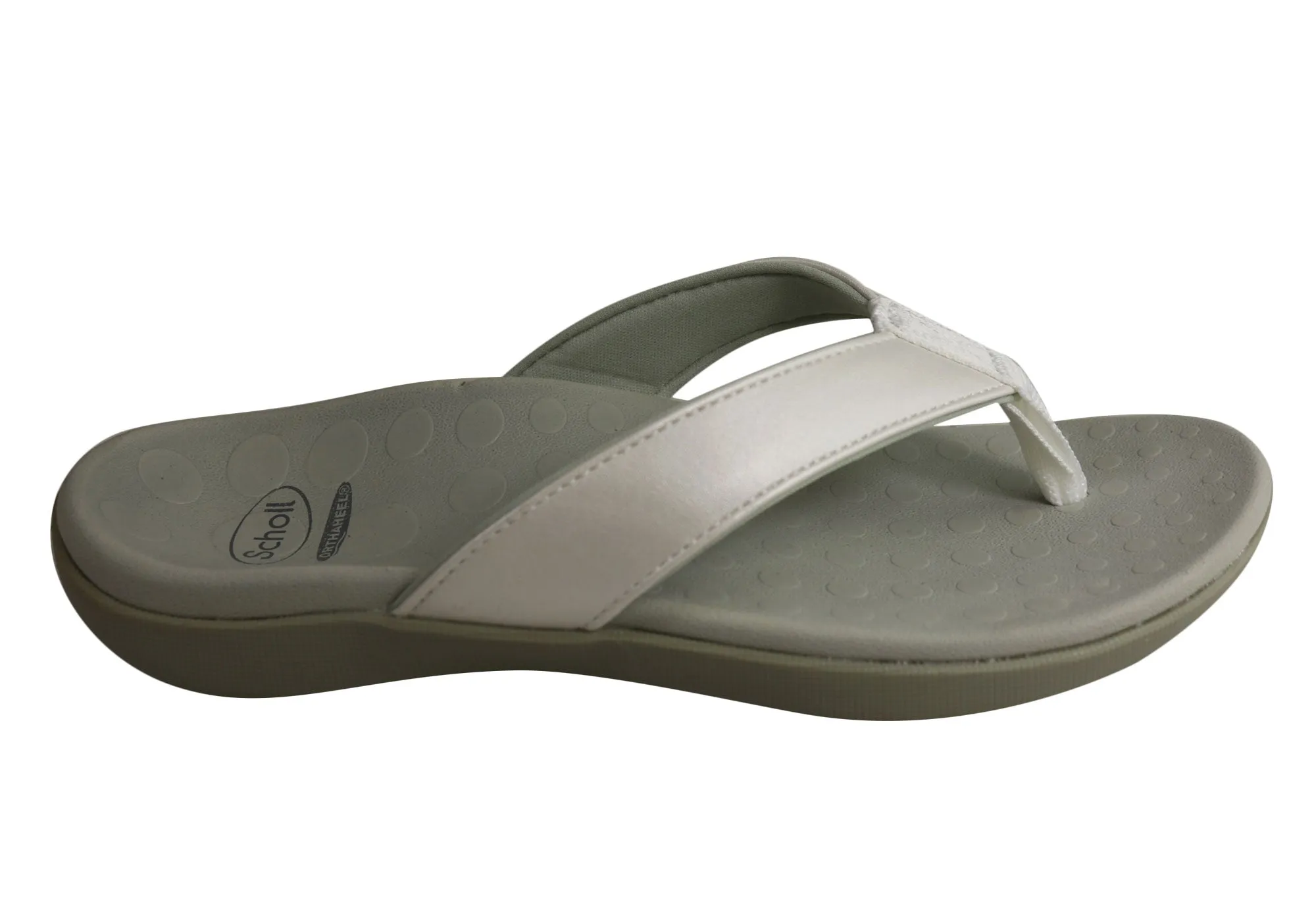 Scholl Orthaheel Sonoma II Womens Supportive Comfort Thongs Sandals