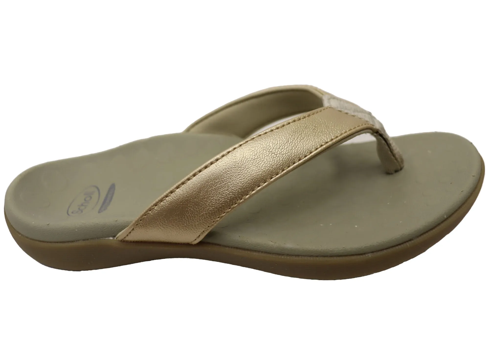 Scholl Orthaheel Sonoma II Womens Supportive Comfort Thongs Sandals