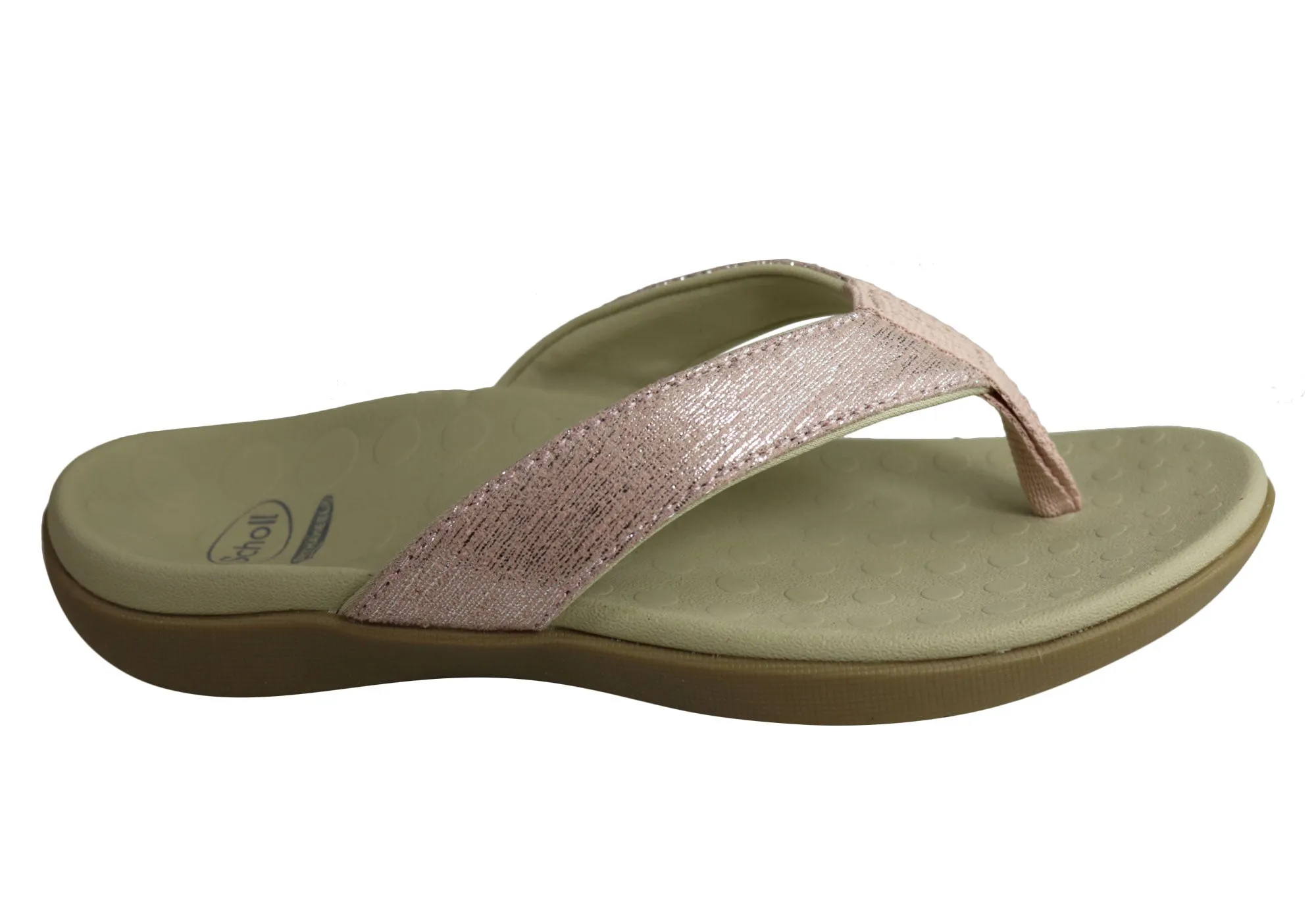 Scholl Orthaheel Sonoma II Womens Supportive Comfort Thongs Sandals