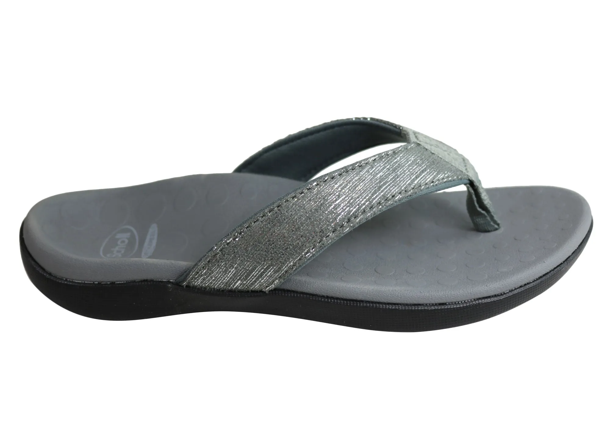 Scholl Orthaheel Sonoma II Womens Supportive Comfort Thongs Sandals