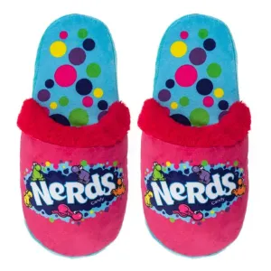 Slippers - Nerds Fuzzy Slipper Slides