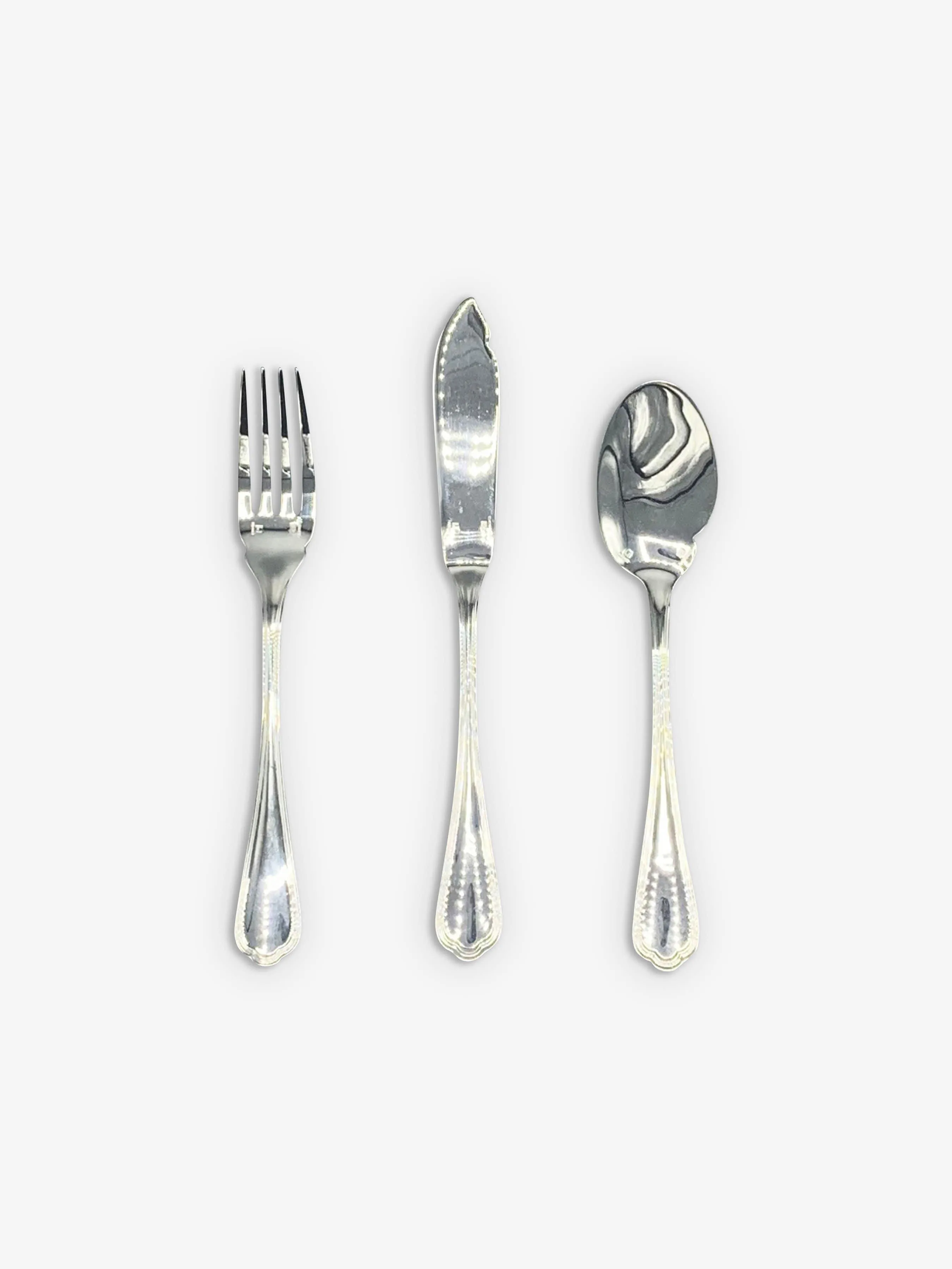 Spatours Fish Fork in Silver Plate by Christofle