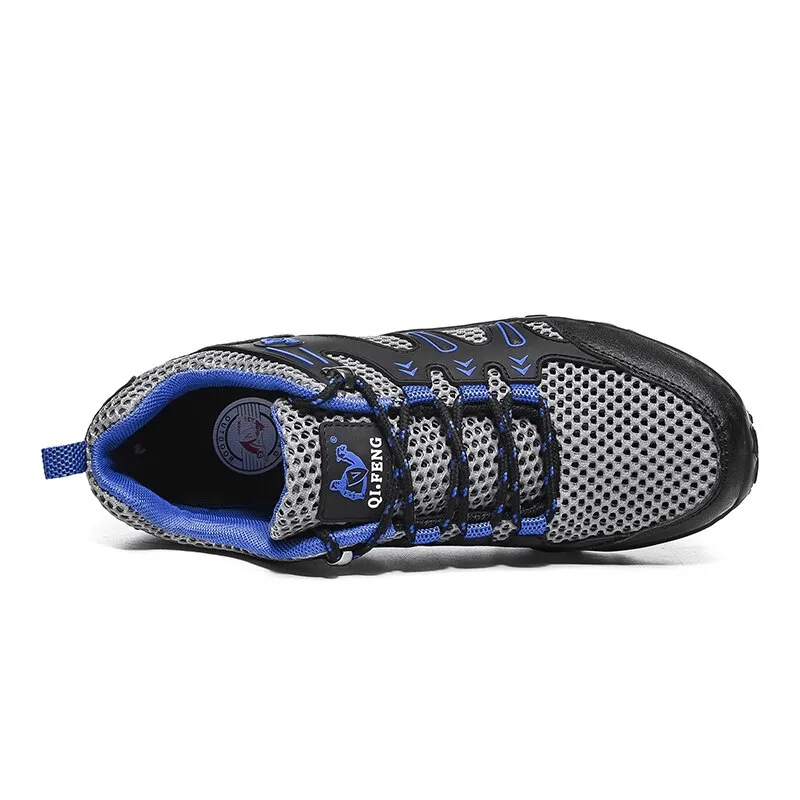 Stylish Mesh Breathable Training Sneakers with Anti-Slip Sole - SF0752