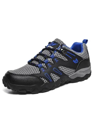 Stylish Mesh Breathable Training Sneakers with Anti-Slip Sole - SF0752