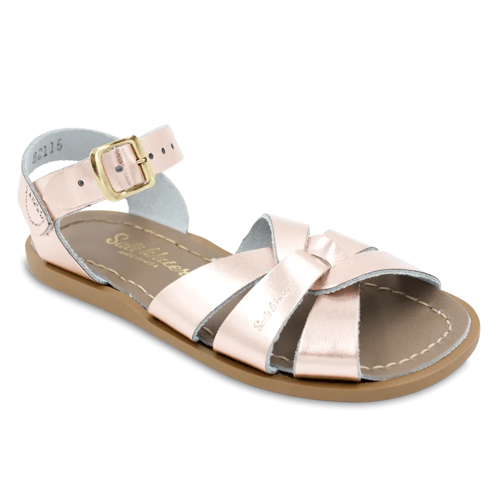 Sun San Little Kid's Salt Water Original Sandal - Rose Gold 821