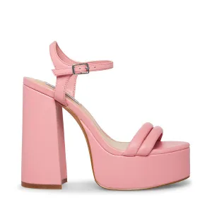 Tille Chunky Platform Mary Jane Vegan Leather Sandal Heels