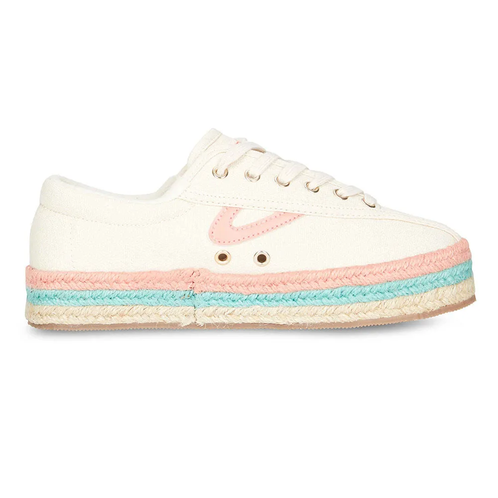 Tretorn Women's Sneakers Nylite Plus Espadrille Coral Blue