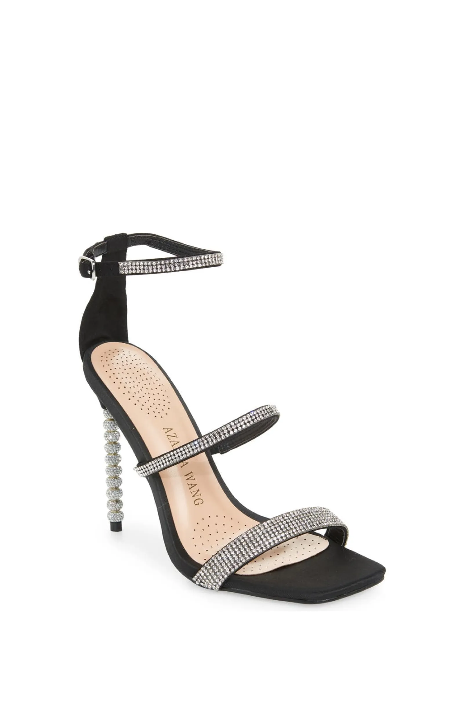 TRICKY-BLACK STILETTO SANDAL