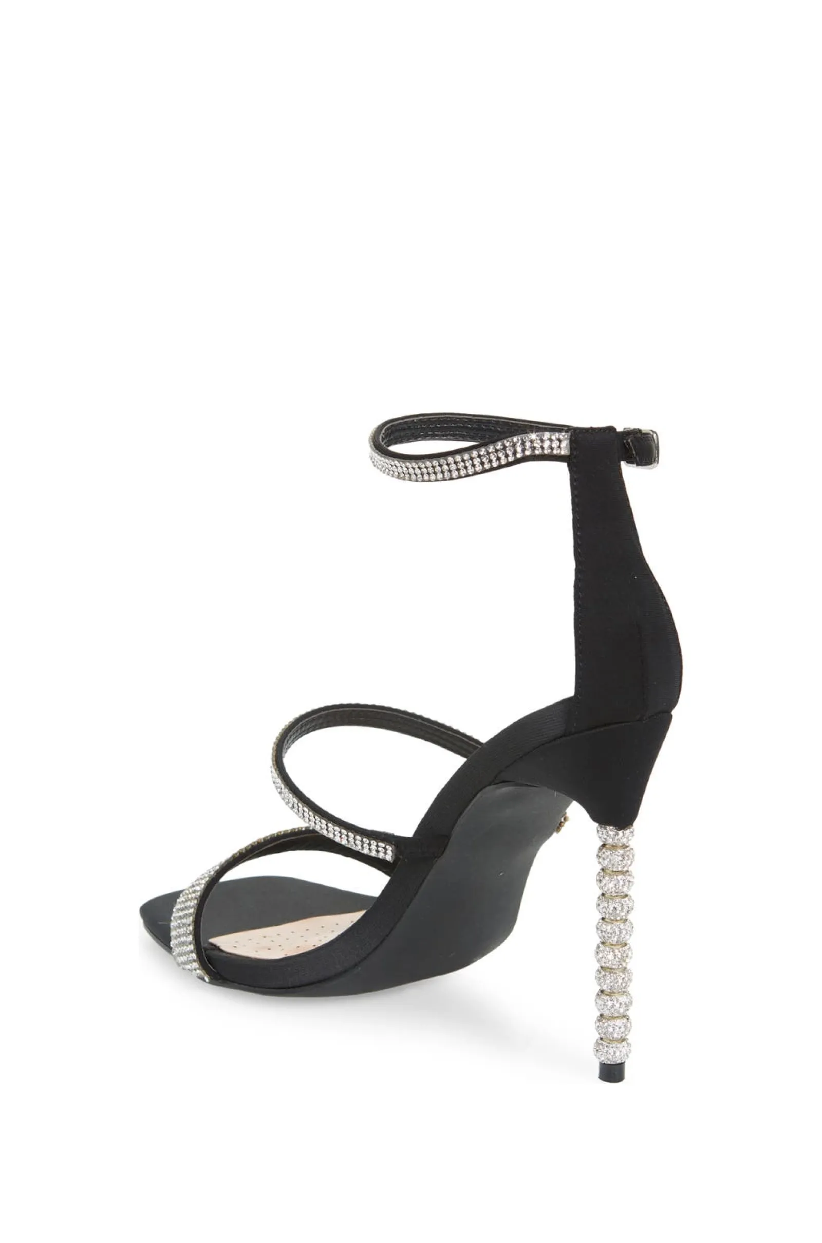 TRICKY-BLACK STILETTO SANDAL