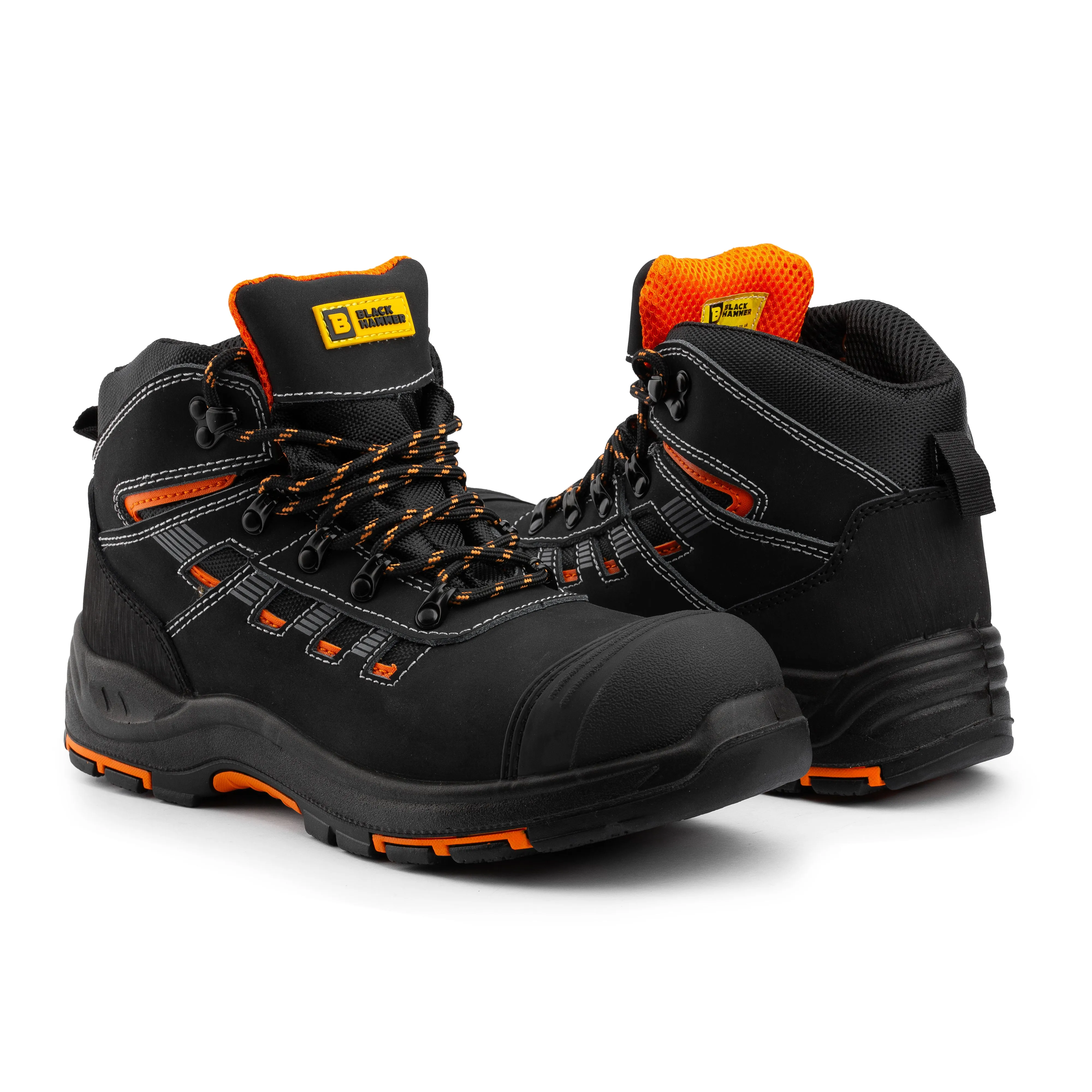 Trooper Safety Boots for Men with Steel Toe Cap & Steel Midsole