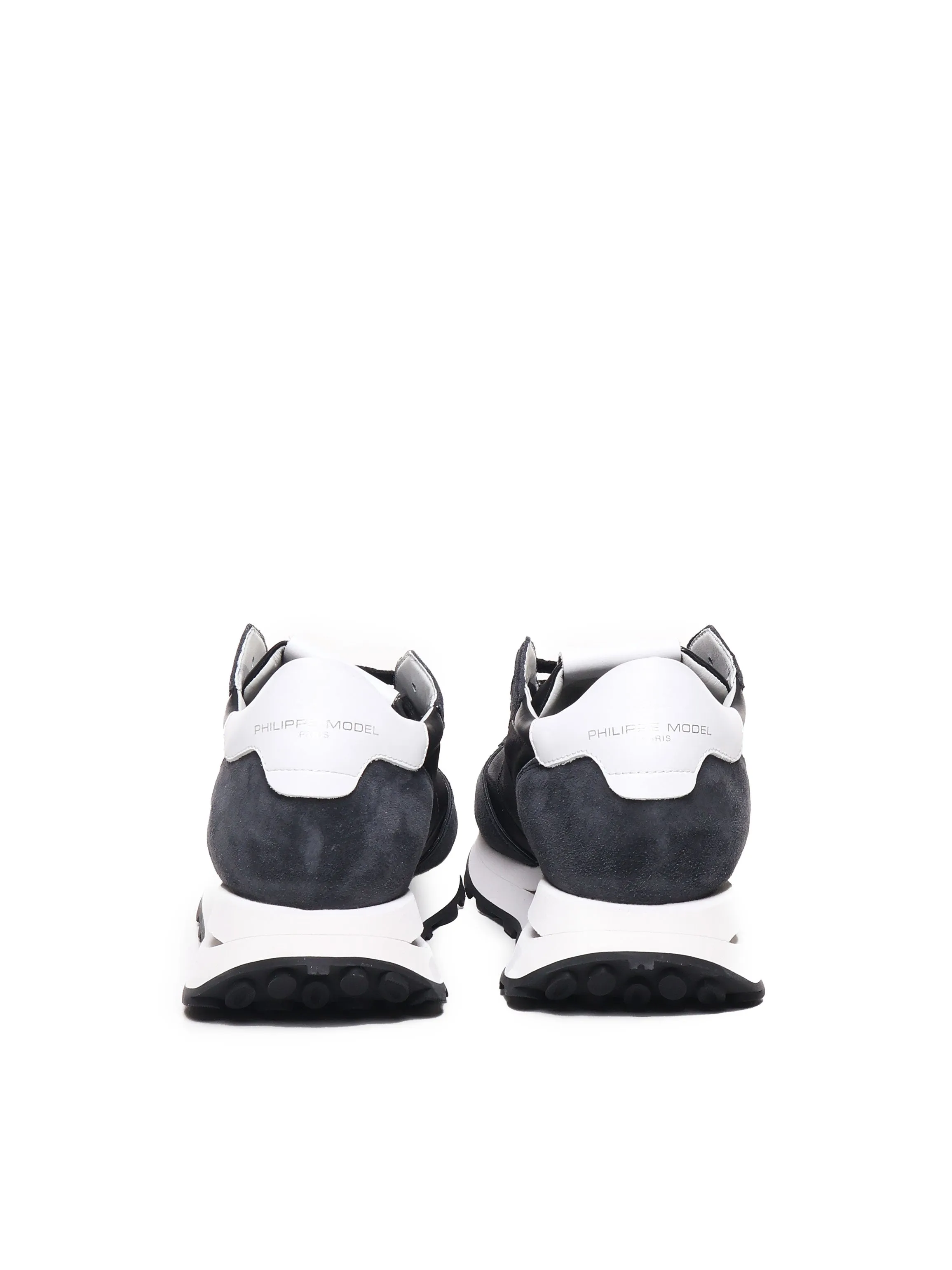 Tropez Haute Low Sneakers in Black and White