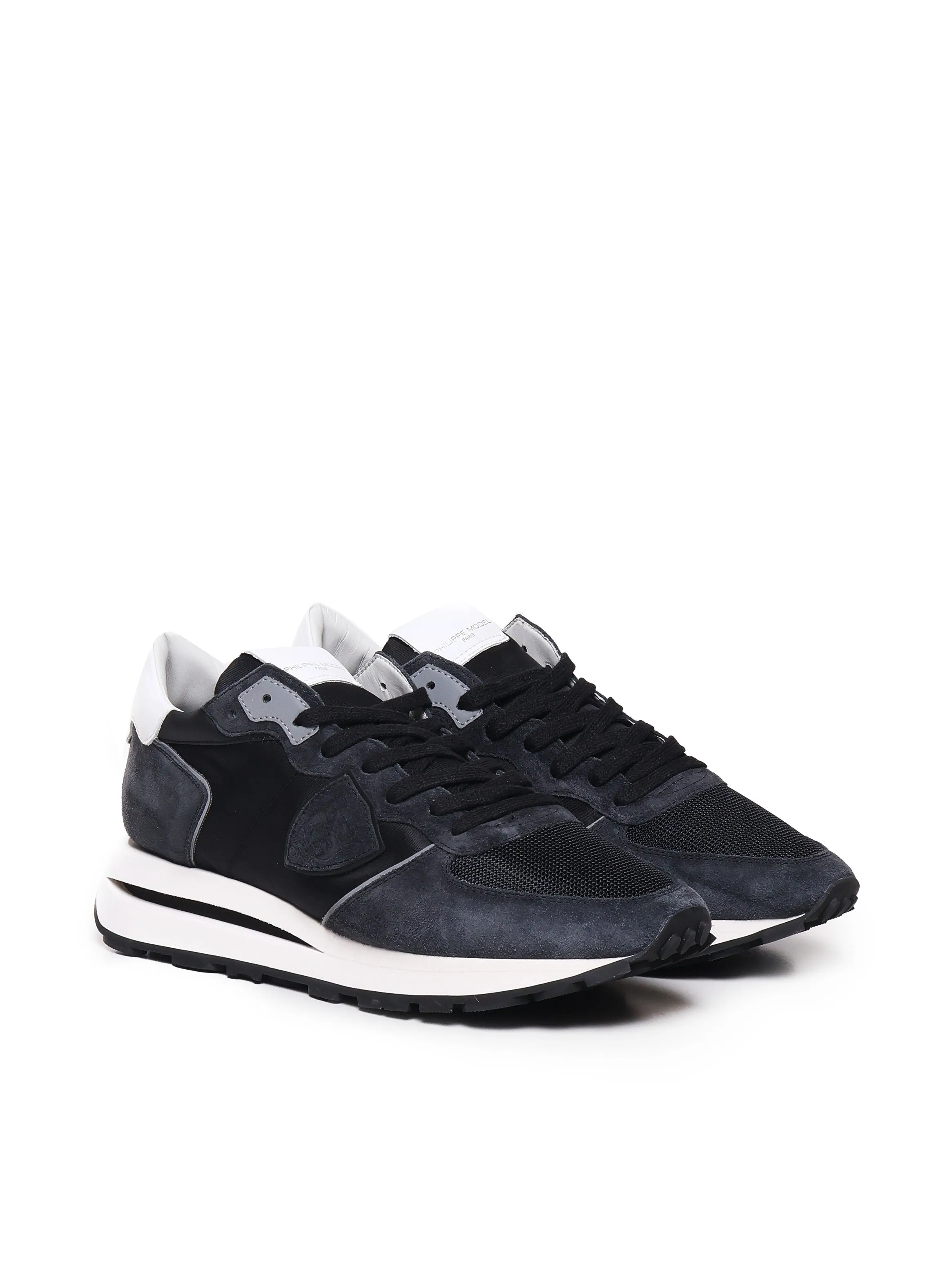 Tropez Haute Low Sneakers in Black and White